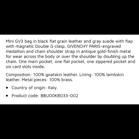 GIVENCHY Mini GV3 - Picture 8 of 13